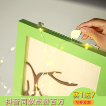 Wood sign in this business Conference annual meeting activity signature book Personality wedding wedding creative fingerprint sign-in book photo frame