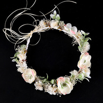 Garland headdress children Korean Super fairy Mori Princess flower children floral headdress girl accessories performance hair accessories little girl