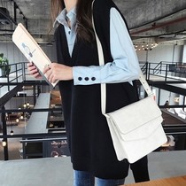 Tide brand Ocnltiy spring and autumn 2021 new fat sister thin suit female casual shirt vest two-piece set