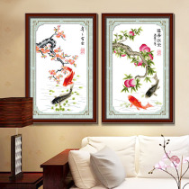 Cross-stitch 2021 New thread embroidery living room Self-embroidery manual more than simple embroidery small pieces novice beginner