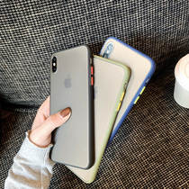 Contrast color r15opporeno2z border cover mobile phone shell r17r11s drop renoz couples all inclusive soft men and women