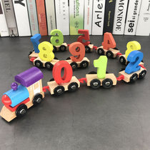 Beech Wood digital cognitive benefit early education childrens toys batch baby drag train 12 1-3 years old