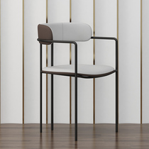 (Clearance sale)Light luxury soft bag backrest dining chair Household
