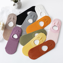 Socks women cotton boat Socks spring summer thin soft mouth cute Japanese ins tide do not fall invisible socks