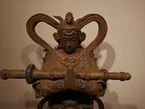 Wei Tuo Bodhisattva Heavenly King Wei Tuo King height 105 cm wide 53 cm thick 35 cm