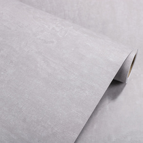 Extra thick thick gray Nordic self-adhesive wallpaper wallpaper 80cm wide TV dormitory decoration light gray background wall