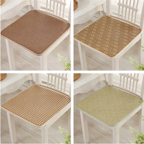 Straw Mat Stool Seat Natural Dining Chair Computer Bamboo Ice Cushion Office Chair Mat Mat Chair Office Summer Lin