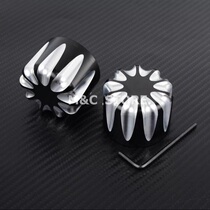 Harley series 883 1200 Road king Glide Dana fat boy Breakthrough soft tail series modified front axle cover