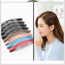 6-36 headdress bbish clip hairclip Korean side clip black hairpin banger clip clip large duckbill clip