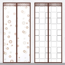 Transparent self-priming soft plastic oil smoke chill anti-wind door curtain air conditioning warm winter blinds magnetic windproof