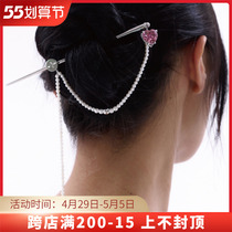 NANAX FOURTRY Trend Partners Joint Loving Pendant Pearl String Beads Chain Hairpin Female Gusto