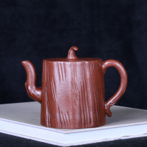 Taiwan return old teapot Yixing purple sand famous early factory Yin Hongying all hand-made slope mud pile pot