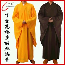 Dust monk clothes Haiqing four seasons men and women Taiwan hemp Haiqing monk clothes lay clothes Taiwan Doris fine linen impermeable Haiqing