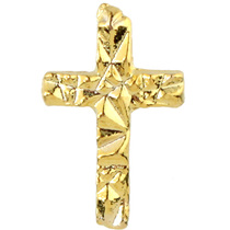 (Spot) Japanese topline nail jewelry gold cross a pack of 5