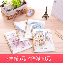 Daili Loader A5 Notebook Notepad Coil Binder Efficiency Day Book Student Handbook Travel