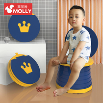 Childrens folding toilet toilet for men and women baby portable travel car child urinal Baby potty