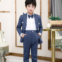 Childrens small suits suit boy flower boy gown West suit boy acting out of handsome Inn Wind model walk show Autumn