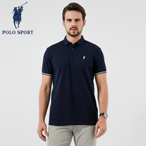 Polo Sport men t-shirt short sleeves new trend overturns the brand loose POLO shirt casual business plug coat