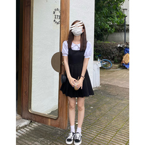 YouZIQI Grapefruit Kiki Dress Womens New Design Doll Break - sleeved Shirt dress