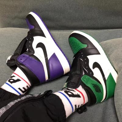 花了一双鞋子的钱穿了两个颜色 太帅了 穿上出去刷街