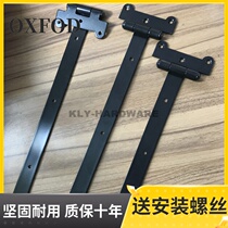 Villa style hinges Heavy duty extension hinges Door thick hinges Long reinforced black door hinges for one price