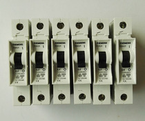 Original disassembly machine imported German Siemens 5Sx21 air switch C4 1p circuit breaker