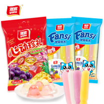 Ya Ke Huan suck popsicle crushed ice ice jelly Fruit flavor multi-flavor crushed popsicle pudding combination pack suck jelly