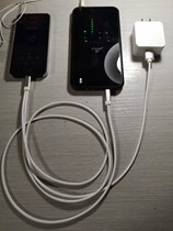Digital sound card with Apple mobile phone OTG connecting line supports IOS13 system usb line to charge separately