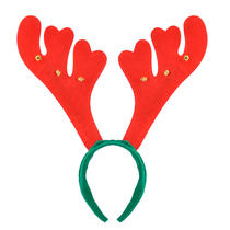 Christmas headband hair accessories Christmas Elk Horn headgear small elk head buckle Christmas children decorations