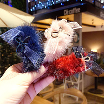 Korean version of hairhairclip Net red clip bbclip girl card hairpin Korean hair accessories one-line clip Net red headdress