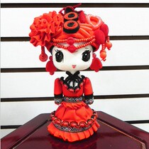 Yunnan ethnic minority dolls handicrafts Creative small gifts Chinese characteristics send foreigners abroad Naxi ethnic group