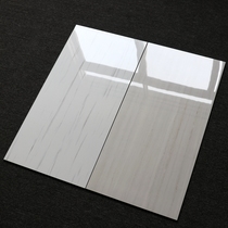 New light luxury modern style white gray wood grain tile 400x800 guest restaurant wall tile All-ceramic floor tile