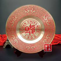 Foreign affairs souvenirs Academic exchange gifts Honor recognition medals Annual meeting Commemorative retirement souvenir gift set