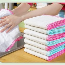 Honest Easy Cleaning Cotton Yarn Thick Dishwashing Fabric without oil rags Kitchen Household Clean Clean Clean Clean Clean Clean Clothes