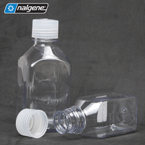 US imported nalgene soy sauce material dispensing travel travel lotion Portable transparent high temperature square bottle kettle