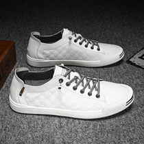 Tide brand 2021 summer new white shoes mens Korean version of the board shoes sports casual shoes cover feet lazy pedal tide shoes