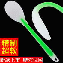 Silicone hammer shoulder knocks on the back of the back cervical spine Hammer Legs Pat the Salon Meridian Pat the Divine Instrumental to relax and relax the muscles