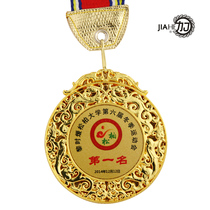 JIAHE medal Custom metal medal Personality medal Chinese style series of dragon and phoenix seal spot