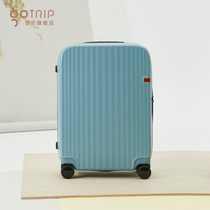 gotrip sea breeze suitcase mute universal wheel anti-fall suitcase candy color female ins wind net red 24 inch