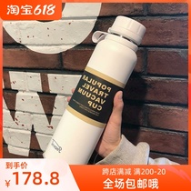 Japan ZD insulated cup sports mens large capacity kettle water cup tea septul portable student 304 stainless steel