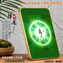 Customized Green Mother Heart Mantra Tantric Green Mother Heart Curse Picture Green Curse Wheel Portrait Painting