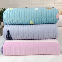 Thickened bed cover mat thickened one side of lint cotton plus velvet treatment clearance Crystal velvet one winter sheet double-sided single piece