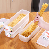 Japanese imported kitchen noodle crispaghetti box spaghetti box rectangular food refrigerator sealed storage box