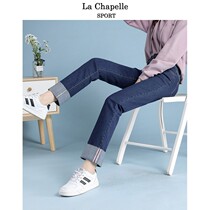 Lachabelle 2022 Summer High Waist Straight Jeans Vintage Slim Jeans J