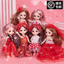 House doll set gift box birthday gift 7 girls 4 girls 8 children toys 3-5 years old 9 Princess Dream 2