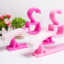 5 cartoon childrens clothes rack baby drying rack plastic baby babys newborn multi - functional clothes frame drying rack