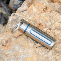 Sweep Outdoor Pure Titanium Waterproof Warehouse Carry-on EDC Equipped storage bin Field travel Seal bin Emergency Medicine Box