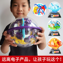 Earth Labyrinth Ball Ball Ball Boy on 3D Stereo Space Planet Childrens Puzzle Intelligence Ball Ball Boy