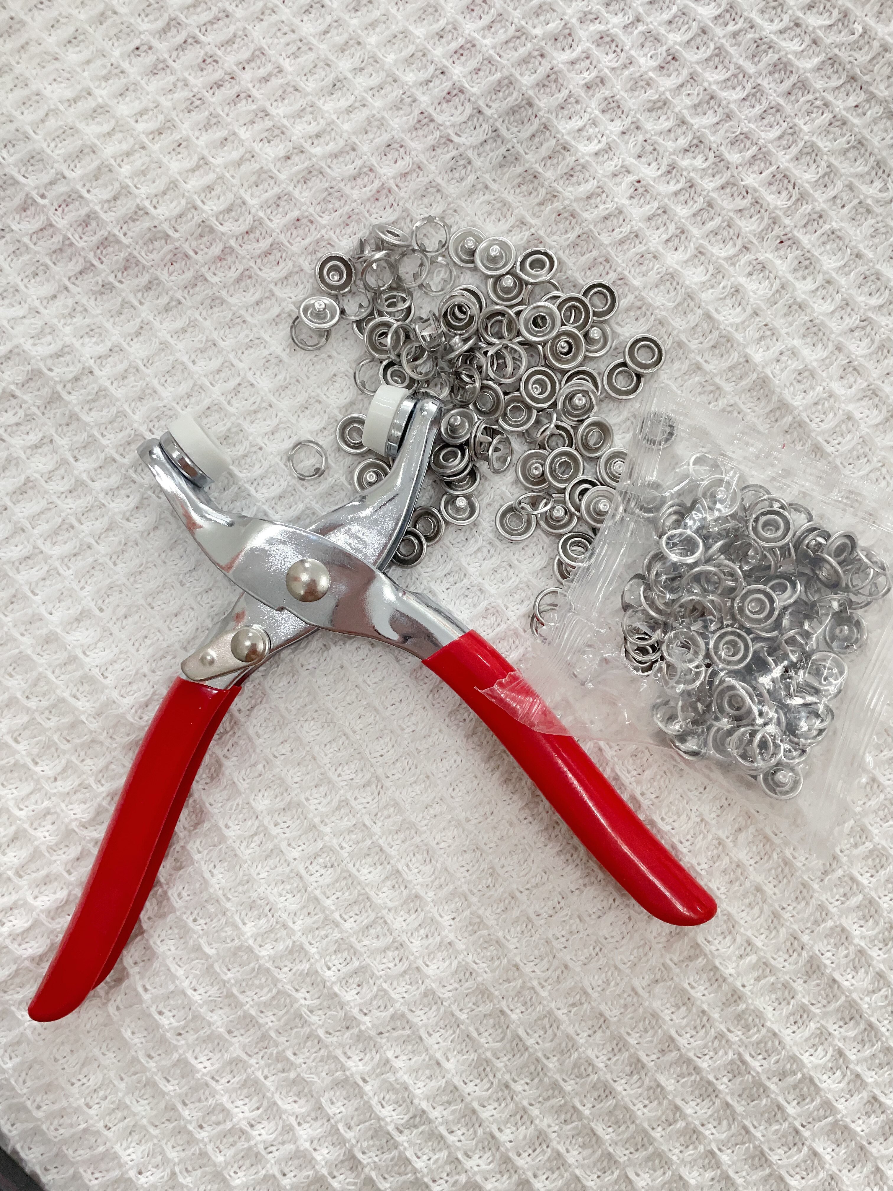 五爪扣安装套装扣子免缝钉扣手压钳按扣工具子母扣新款多功能暗扣