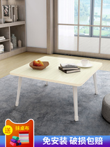 Folding table small desk desk computer desk large home dining table learning table writing table eating students